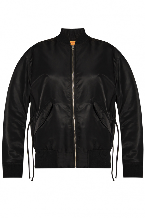 This satin jacket from the Bomber jacket